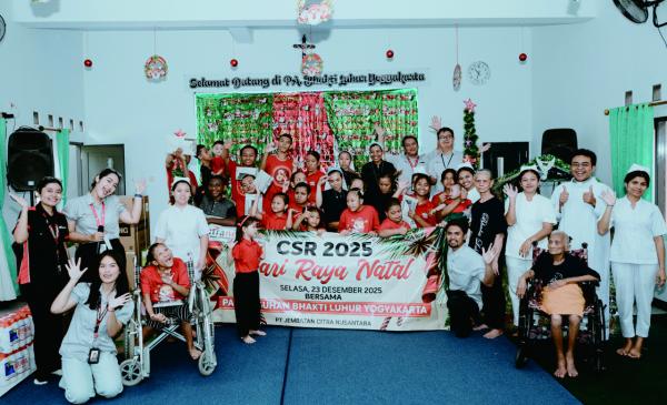 BERBAGI KEBAHAGIAAN NATAL BERSAMA PANTI ASUHAN BAKTI LUHUR 